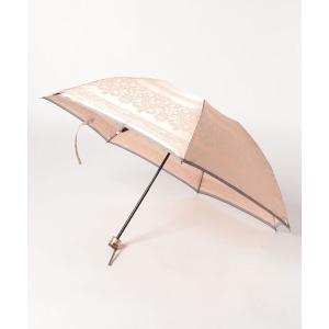 折りたたみ傘 折りたたみ傘　ジャガード レディース