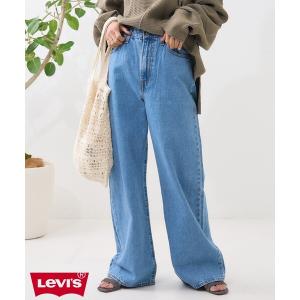 レディース パンツ デニム ジーンズ LEVI'S/リーバイス RIBCAGE WIDE LEG/リブケージ ワイドレッグ/ワイドデニムパンツ｜zozo