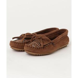 「Minnetonka」 モカシンシューズ US6 ブラウン WOMEN