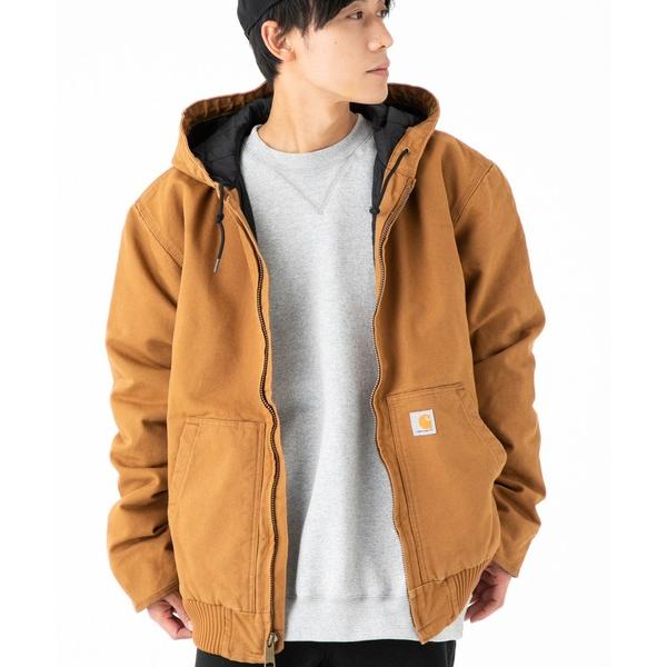 メンズ 「Carhartt」 ブルゾン L ベージュ