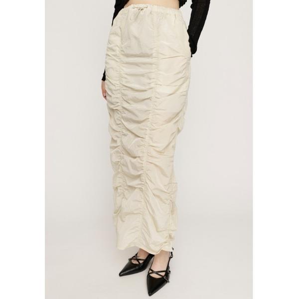 スカート 「2サイズ展開」I LINE GATHER SK アイライン ギャザー スカート