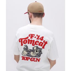 tシャツ Tシャツ メンズ SAGARA TOM CAT T-SHIRT / サガラ トムキャットＴシャツ / AVIREX / アヴィレックス｜zozo