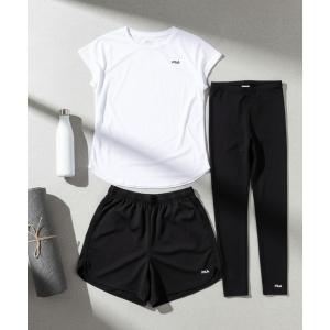 水着 「FILA/フィラ」レディース水陸両用フィットネスウェア3点セット　セット水着 レディース