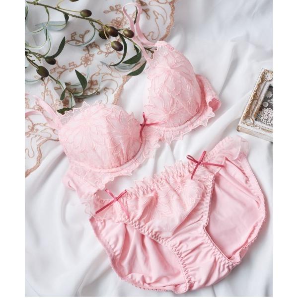 ブラジャー ショーツセット 「ノンワイヤーみたいな着け心地」しっかり胸を支えてくれるソフトワイヤーブ...