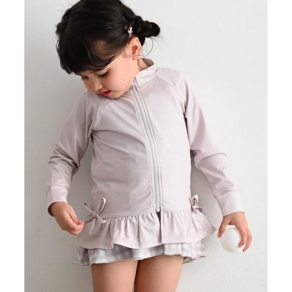 ラッシュガード 水着 ラッシュガード フリル キッズ 子供 女の子