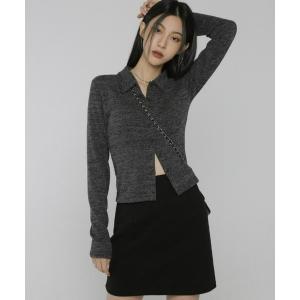 ブラウス シャツ 「MADE」 ミックスカラークロップシャツ レディース