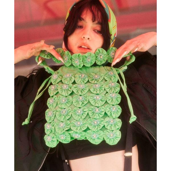 ハンドバッグ HEY! Mrs ROSE(ヘイ！ミセスローズ)ハートYOYO NEW BAG
