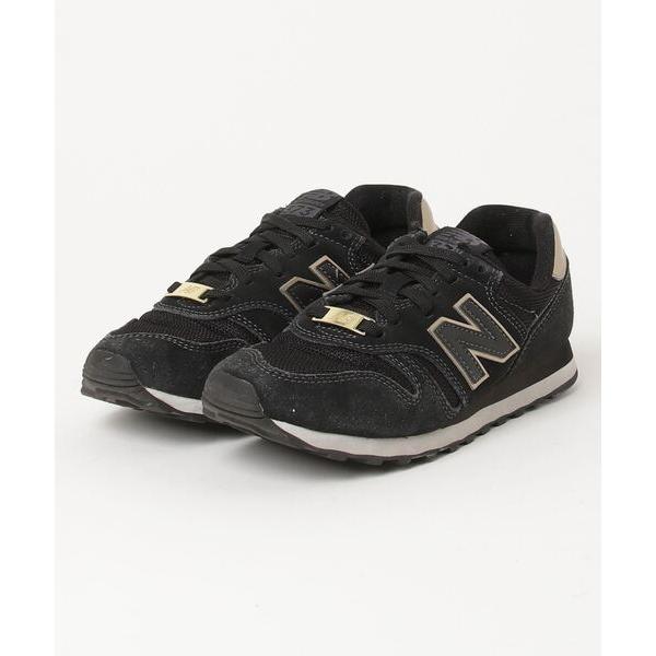 「New Balance」 ローカットスニーカー 23.5cm ブラック レディース