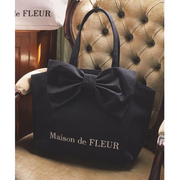 レディース 「Maison de FLEUR」 トートバッグ FREE ブラック