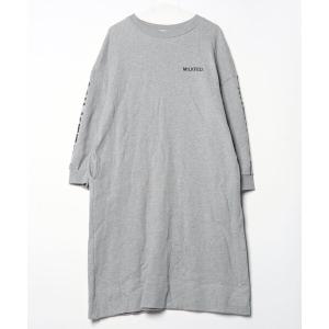 「MILKFED.」 長袖ワンピース ONE SIZE グレー レディース｜zozo