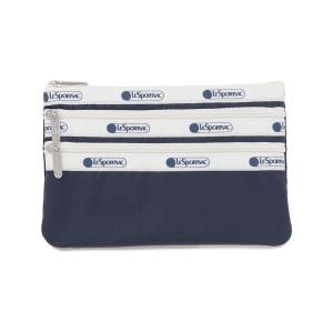 LeSportsac ポーチ 3ZIP COSMETIC テトリスフォーリング
