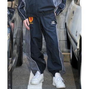 パンツ 「限定販売」UMBRO/アンブロ トラックパンツ ユニセックス ルーズシルエット セットアップ対応 80571200/80571500 メンズ