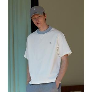 tシャツ Tシャツ メンズ 「23Fondation/MEN」 バイカラー モックネックシャツの商品画像
