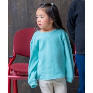 tシャツ ワッフル長袖プルオーバー キッズ 子供...の商品画像