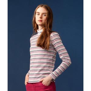 レディース tシャツ Tシャツ 「WOMEN」エニワイズ ジャガード モックネックシャツ