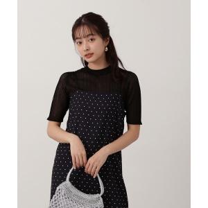 ニット レディース シアーショートニット / 1214170404｜ZOZOTOWN Yahoo!店