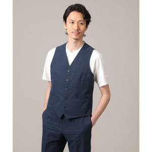 green label relaxing ジレ Mサイズ ネイビー 新品⭐︎ green label relaxing リネンライクジレ M ネイビー - メルカリ