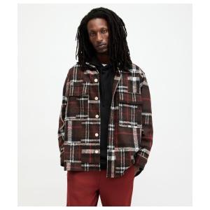 シャツ REDWOOD CHECKED RELAXED FIT SHIRT | REDWOOD チェック リラックス フィット シャツ メンズ