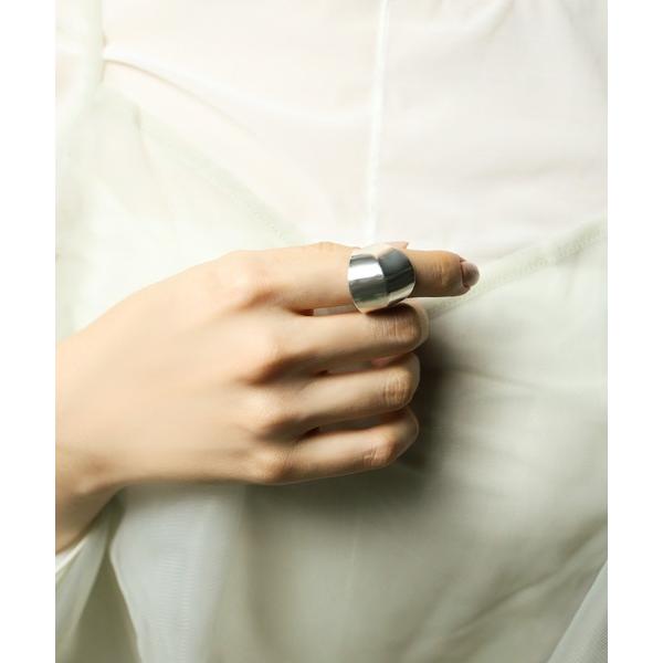 指輪 リング SILVER925シンプルアーマーリング/メンズ/レディース 24ss レディース メ...