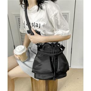 ショルダーバッグ バッグ ドローストリングミニショルダーヘルメットバッグ レディースの商品画像