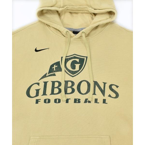 パーカー 「ヴィンテージ古着」NIKE / ナイキ GIBBONS FOOTBALL ロゴ プリント...