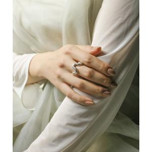 e.m.（イーエム） 指輪 リング SILVER925たたき加工リング（太）メンズ