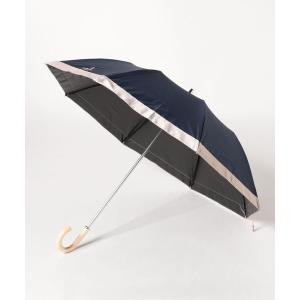 折りたたみ傘 レディース 晴雨兼用折りたたみ日傘　グログランリボン