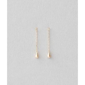 ete（エテ） ピアス K18YG e_Grain アメリカンピアス レディース