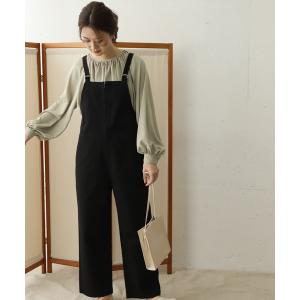 「URBAN RESEARCH DOORS」 オーバーオール 36 ブラック WOMEN