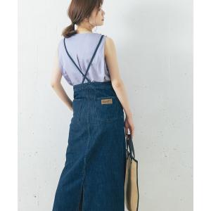 「URBAN RESEARCH ROSSO」 サロペットスカート SMALL インディゴブルー WO...