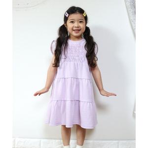 mezzo piano メゾピアノ ウサギアップリケカットジャカードワンピース