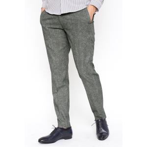 パンツ スーツ メンズ HIGH STREET∴Primeflex＆#9415;×DotAir＆#9415; メランジプリントイージーパンツ