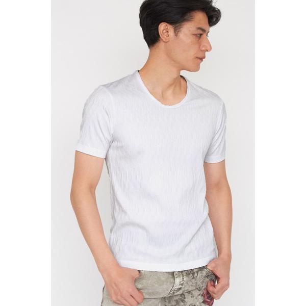 tシャツ TORNADO MART∴シャープウェービィクルー半袖カットソー メンズ