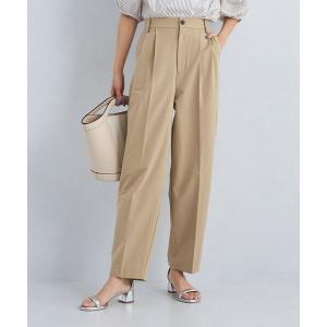 パンツ 「WEB限定」2タック コクーン パンツ  -ウォッシャブル・吸水速乾・UVカット- レディース