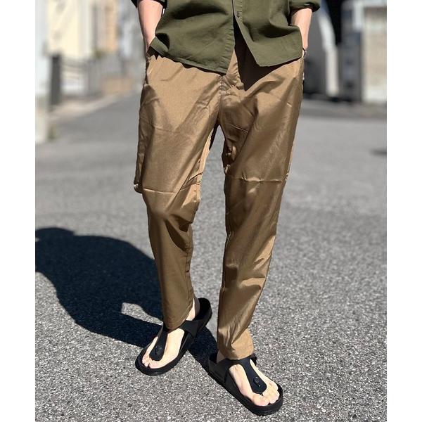 パンツ ナイロンパンツ テーパードパンツ 接触冷感 夏 メンズ メンズ レディース