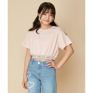 tシャツ Tシャツ キッズ すそロゴリブ肩ZIPTシャツ｜zozo