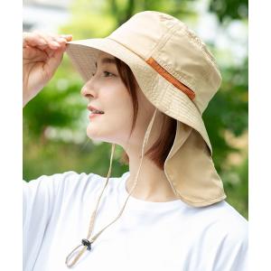 帽子 ハット 撥水 サンシェードサファリハット UV レディース メンズ