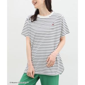 tシャツ Tシャツ レディース ムーミン／半袖チュニックTシャツ