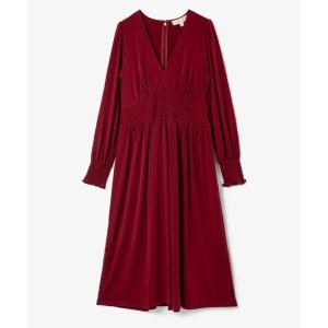 ワンピース スモック LS ミディドレスの商品画像