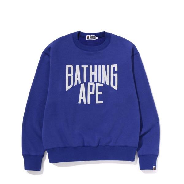 「A BATHING APE」 スウェットカットソー - ブルー メンズ