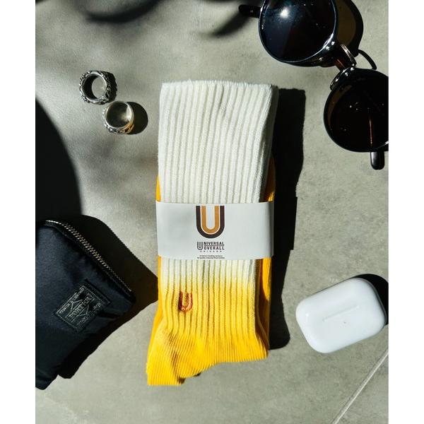 靴下 UNIVERSAL OVERALL / Gradation RIB CREW / LU-022...