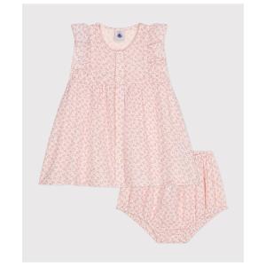 PETIT BATEAU（プチバトー） ワンピース フリルワンピース＆ブルマ