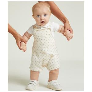 PETIT BATEAU（プチバトー） ベビー服 ロンパース ベビー3点セット