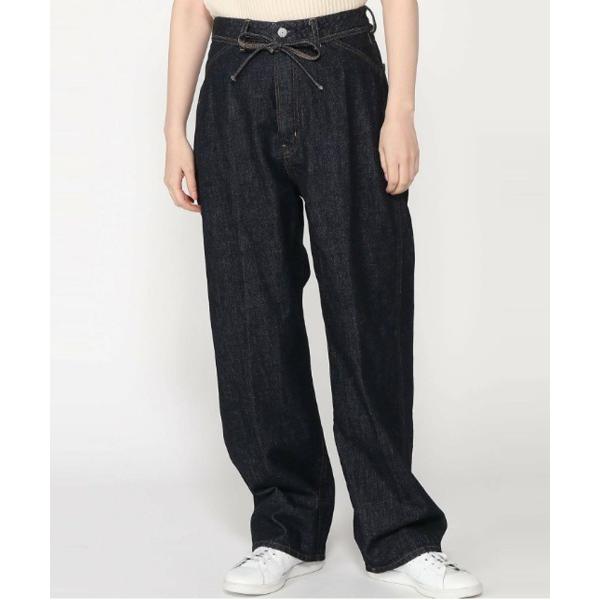 パンツ R4201 ２ポケットワイドストレート レディース