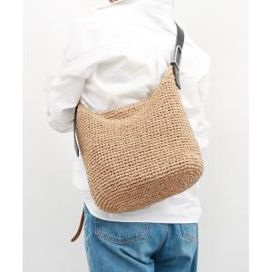 バッグ カゴバッグ レディース カシュカシュ cachecache / フリーハンドルクロッシェトートバッグ