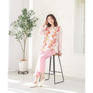 パジャマ ルームウェア 「mila schon」テンジクプリント/無地　ルームウェア レディース