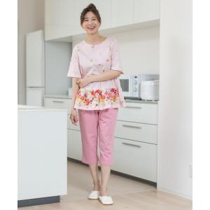 パジャマ ルームウェア 「mila schon」テンジクプリント/無地　ルームウェア レディース