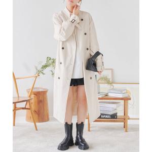 FREE STYLISTS トレンチコート コート ミドル丈トレンチコート