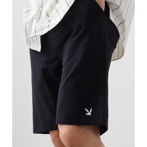 ハーフパンツ パンツ 短パン PLAYBOYハーフパンツ メンズ レディース