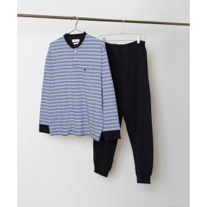 パジャマ 「mila schon」テンジクボーダー/無地　ルームウェア メンズ